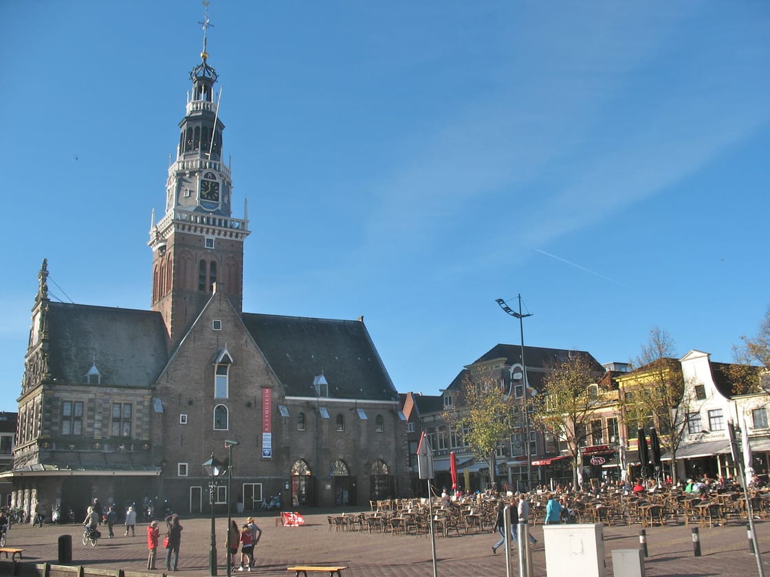 Waag en Waagplein in Alkmaar